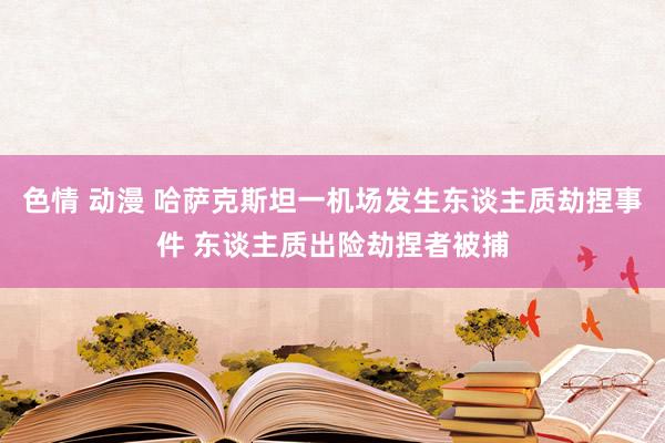 色情 动漫 哈萨克斯坦一机场发生东谈主质劫捏事件 东谈主质出险劫捏者被捕
