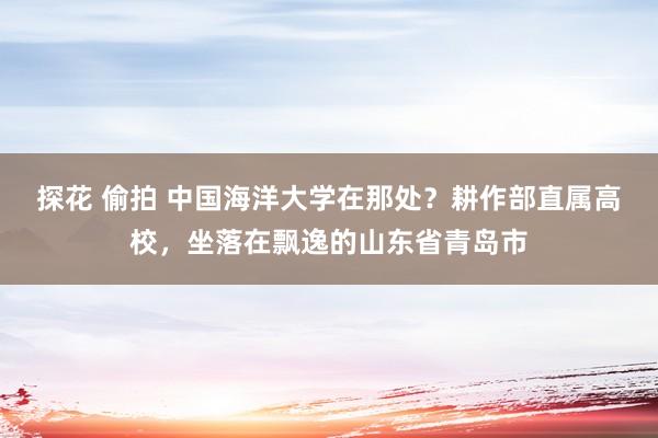 探花 偷拍 中国海洋大学在那处？耕作部直属高校，坐落在飘逸的山东省青岛市